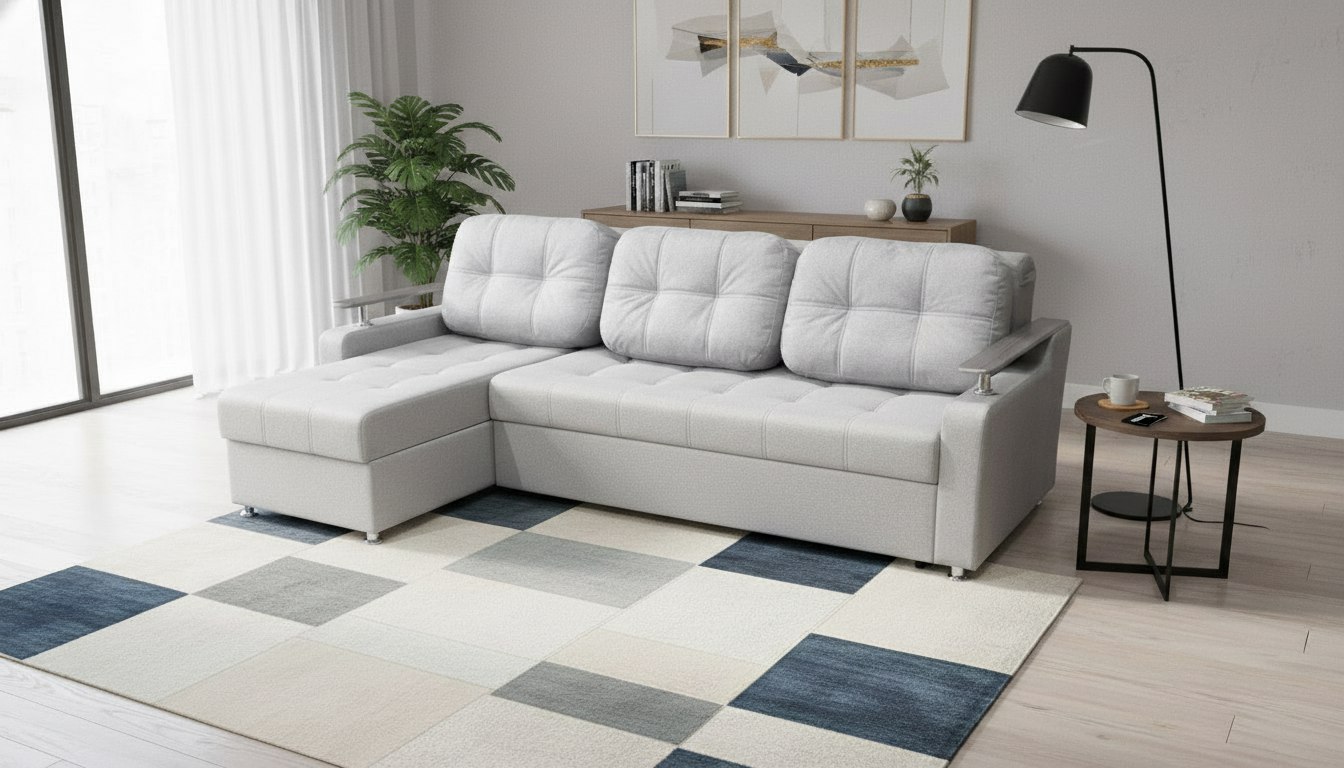 Диван с оттоманкой «София»